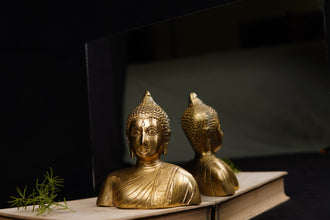 Buddha Brass Bust Idol