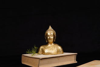Buddha Brass Bust Idol